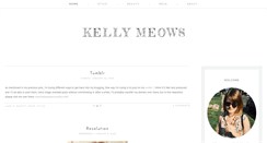 Desktop Screenshot of kellymeows.com